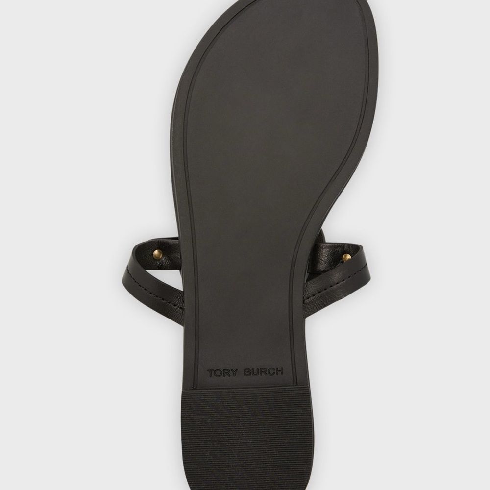 ***BRAND NEW*** Tory Burch Black Miller Leather Sandals - Picture 5 of 5